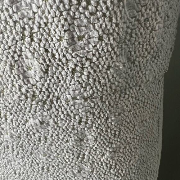 Free People Woman’s Stone Floral Scoop Back Bodycon Dress Elbow Sleeves-Size L - Picture 11 of 13